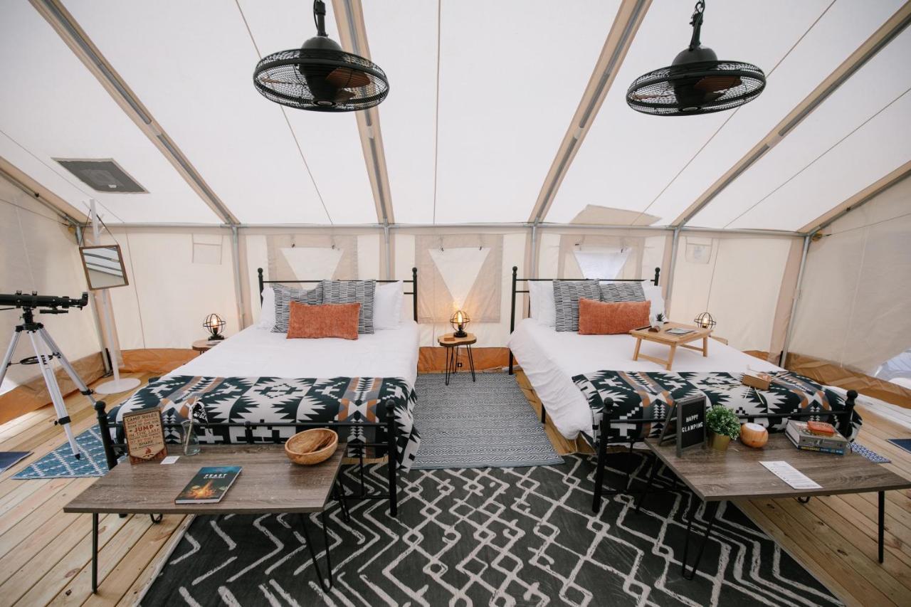Timberline Glamping At Unicoi State Park Luxury tent